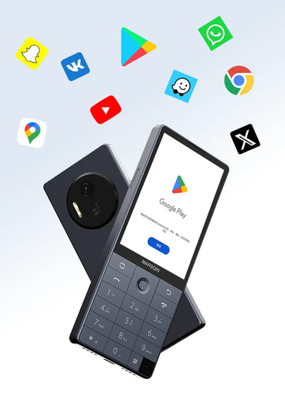 Qin F25 MTK8786 Non sbloccare Google Play Android 14 Schede SIM doppie 6 GB + 128 GB 2700 mAh WIFI Bluetooth Touch Schermo da 3,54 pollici