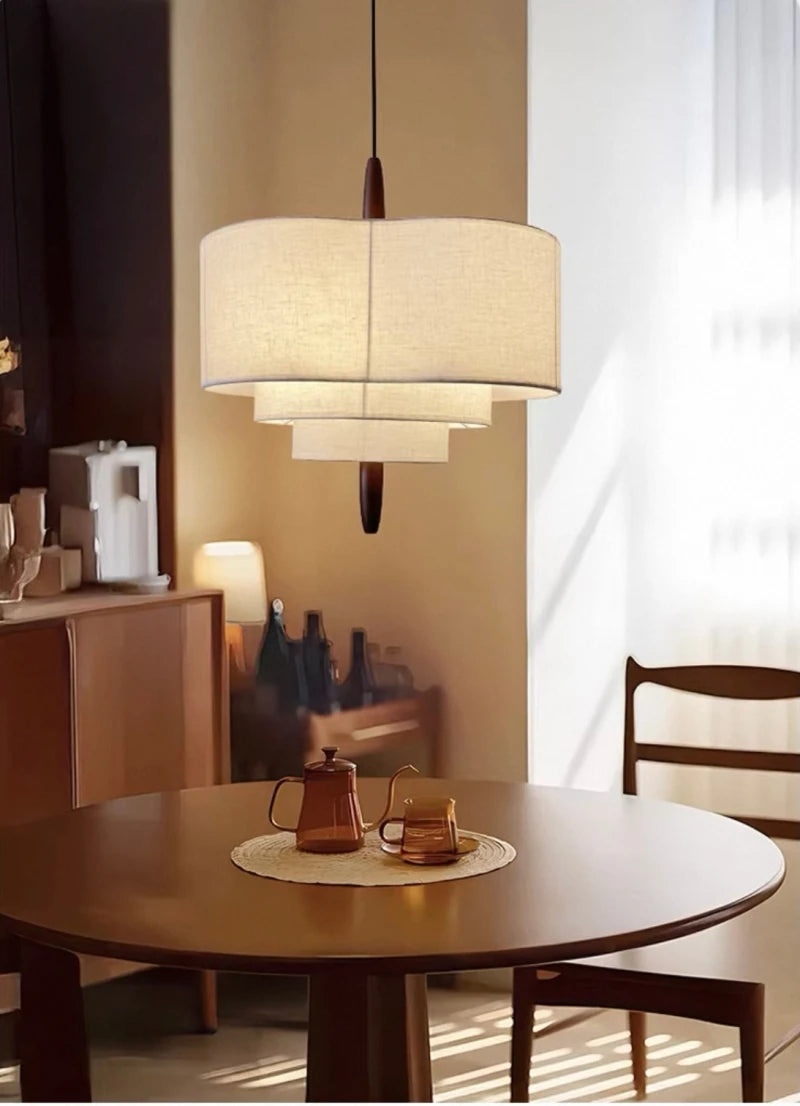 Lampada a Sospensione Medievale in Stile Nordico Romantico per Soggiorno e Studio