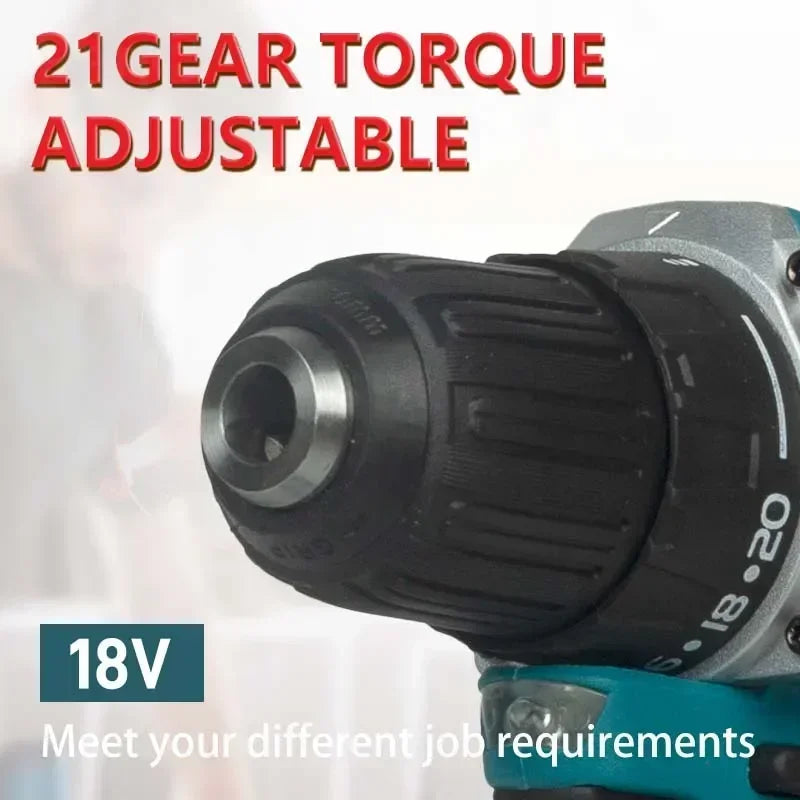 Makita originale DDF487 trapano avvitatore a batteria cacciavite a percussione elettrico senza spazzole utensile elettrico ricaricabile 18V