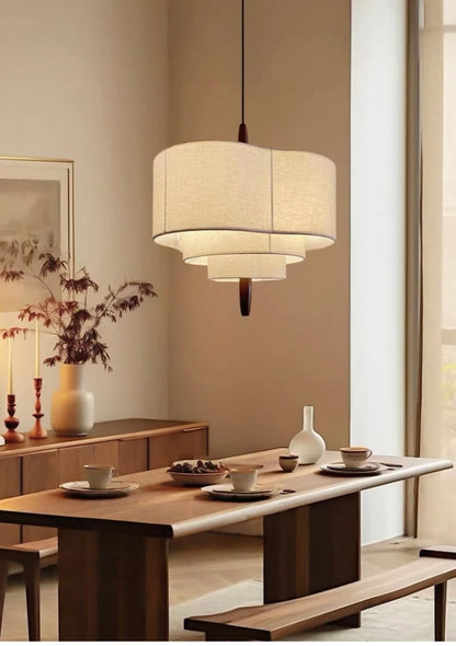 Lampada a Sospensione Medievale in Stile Nordico Romantico per Soggiorno e Studio