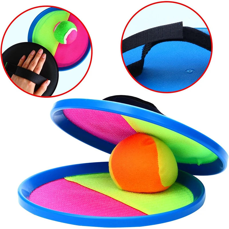 Palline Appiccicose Per Lancio E Prensione, Gioco Da Spiaggia Multigiocatore, Interazione Genitore-Figlio 6-12