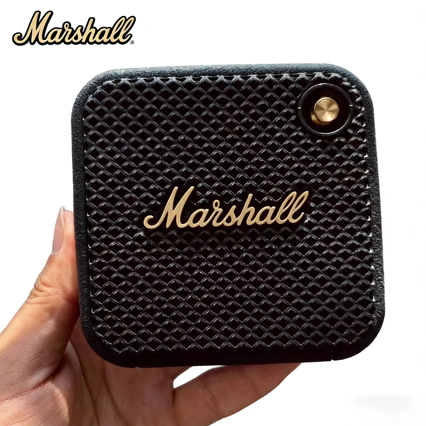 Altoparlante Bluetooth Wireless Portatile Marshall Willen Mini, Subwoofer Impermeabile per Casa e Esterni, Vendita Calda