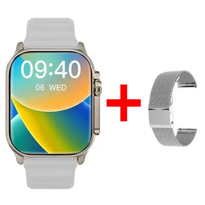 Nuovo Smartwatch 2026 Watch 10 Ultra 49mm con NFC, GPS, Chiamate Bluetooth, Musica BT, Giochi e Ricarica Wireless per Uomo e Donna