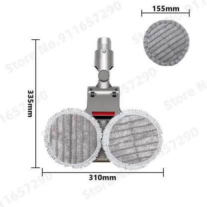 Mop Head + Mop Panno + Serbatoio dell'acqua Parti per Dyson V7 V8 V10 V11 Aspirapolvere Accessori per Apparecchi Elettrici Domestici