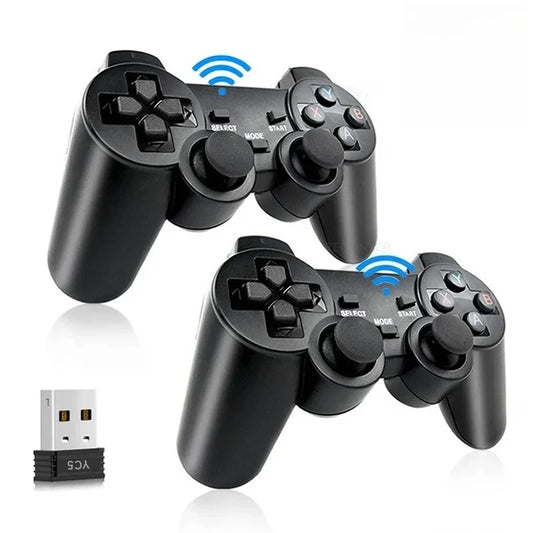 2 controller di gioco wireless 2.4G senza ritardo per PC, joystick USB per PC, Android TV, compatibili con GD10/M8/G5/G11 Pro GAME BOX