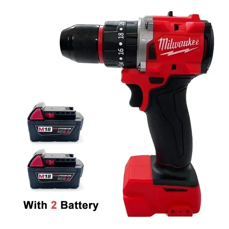 Milwaukee Kit Utensili 18V Trapano Avvitatore Percussione Smerigliatrice Angolare Sega Circolare Brushless
