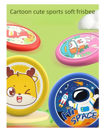 Frisbee Gomma Morbida Per Bambini Sicuro Per Gioco All'Aperto Spiaggia Giardino Unisex