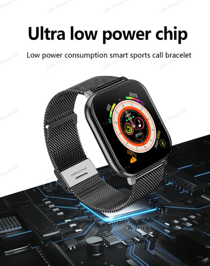 20226 Nuovo smartwatch da 1,83 pollici Notifiche di chiamata Monitoraggio del sonno Monitoraggio dell'attività Smart Watch compatibile con Android e iOS