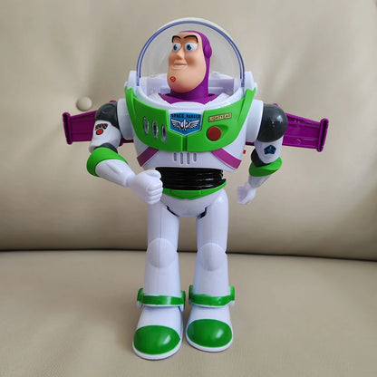 Nuovo disponibile Toy Story Buzz Lightyear Robot da passeggio elettrico bambola Action Figure Pixar modello giocattolo adatto per regalo di compleanno per bambini