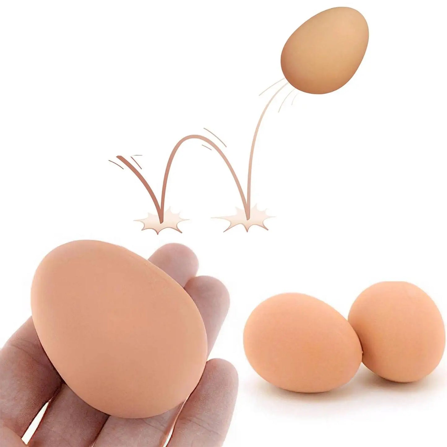 Uovo Rimbalzante In Gomma Gioco Magico Per Prestigiatori Spettacolo E Palcoscenico Regalo Per Bambini