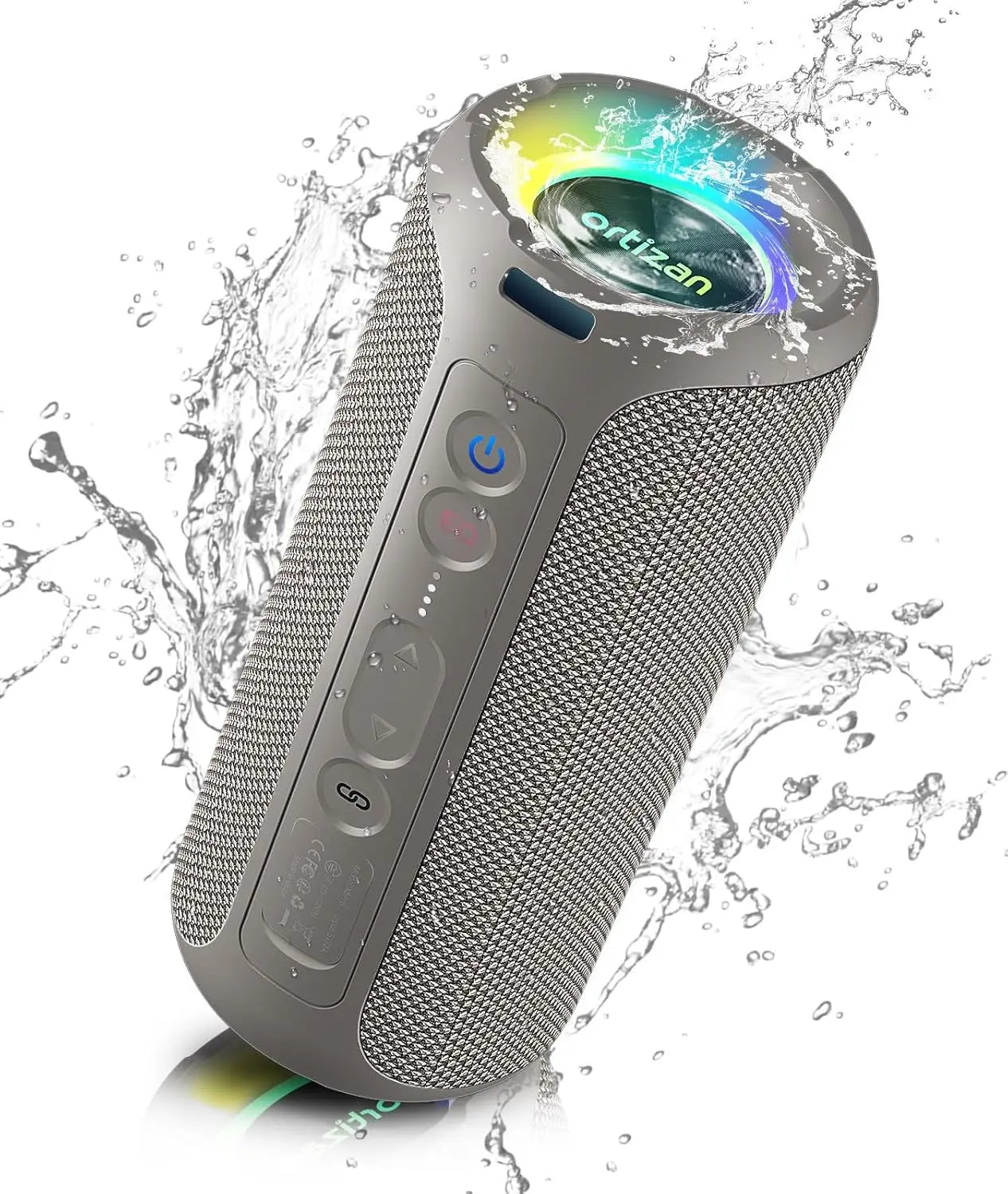 Altoparlante Ortizan Portatile 40 W Bassi Potenziati Impermeabile IPX7 30 Ore Bluetooth 5.3