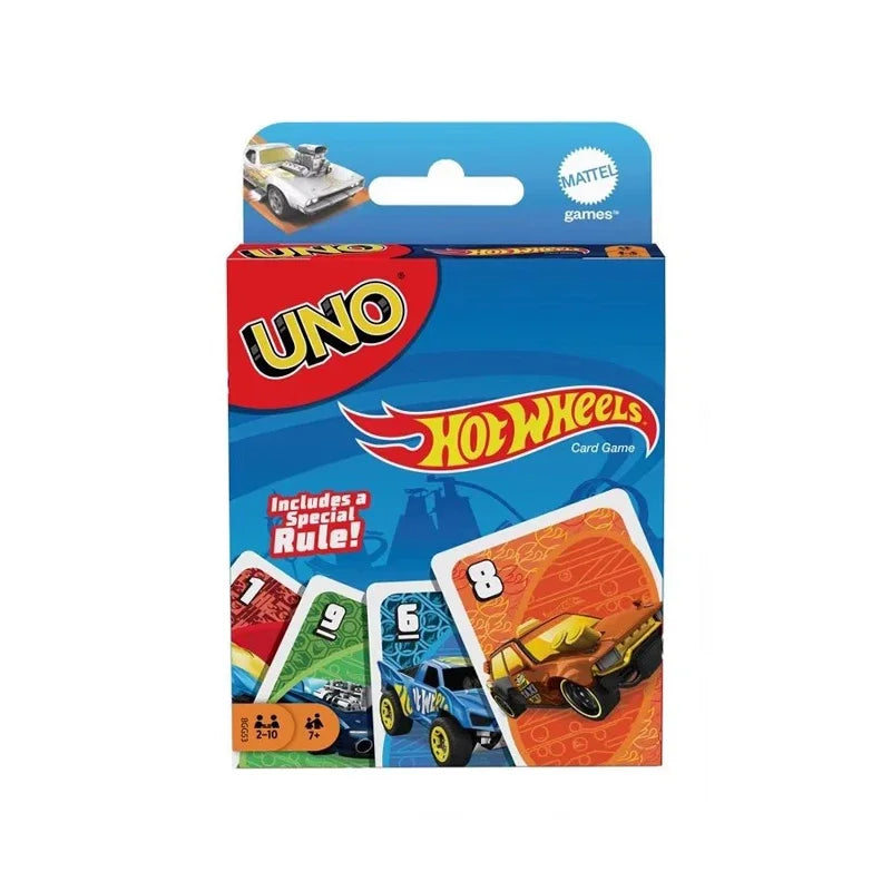 Giochi di carte da gioco UNO Filp, Super Mario, Minecraft, Lord of The Ring, Hot Wheels, No Mercy, giochi da tavolo sociali, giochi per bambini