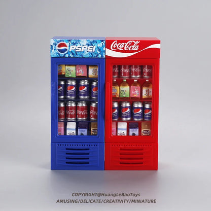Frigorifero Decorativo Mini A Forma Di Cola Per Auto Radiocomandata 1/10 Modelli Axial SCX10 TRX4 Defender