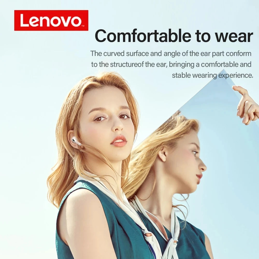 Cuffie Wireless Lenovo LP40 TWS Auricolari Bluetooth Controllo Touch Suono Stereo Per Android