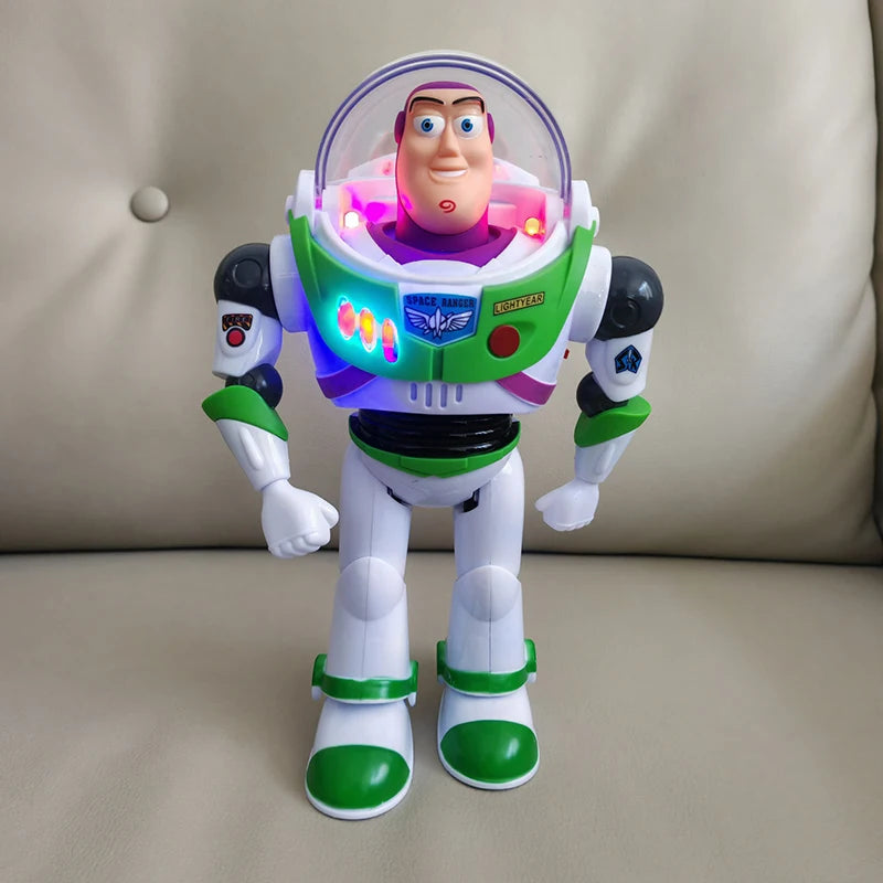 Nuovo disponibile Toy Story Buzz Lightyear Robot da passeggio elettrico bambola Action Figure Pixar modello giocattolo adatto per regalo di compleanno per bambini