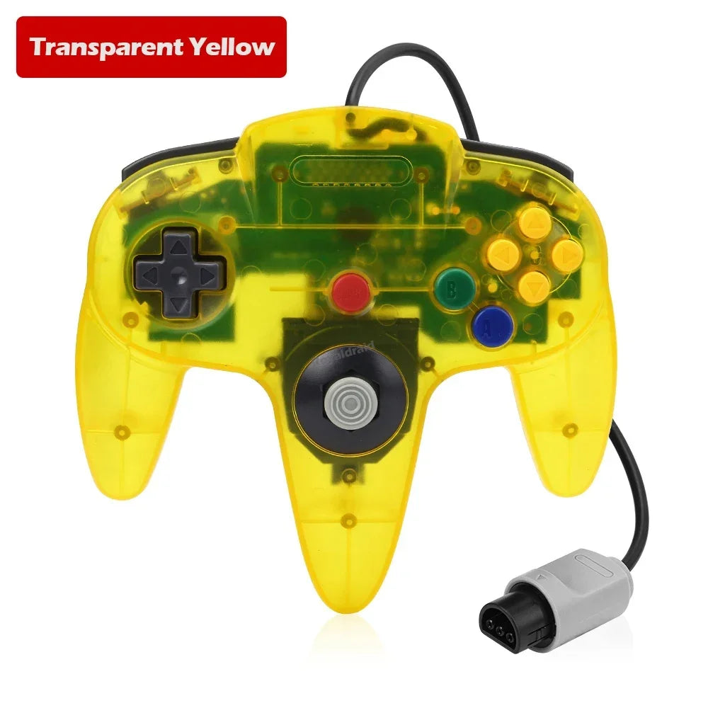 Gamepad cablato a 8 colori per console N64 Joypad Control per N64 Joystick classico Console di gioco retrò Accessori per gamepad