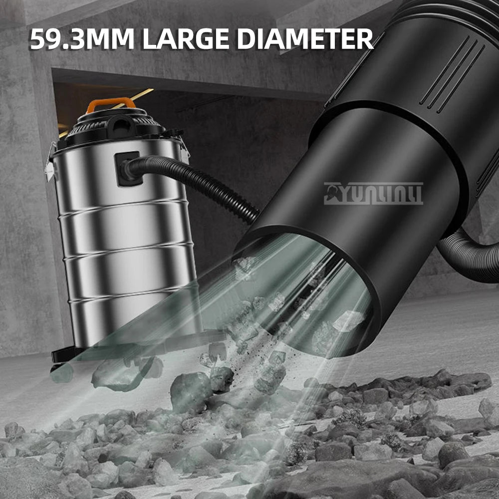Aspirapolvere industriale 30L Aspiradora commerciale di grande capacità 1800W Spazzatrice aspirapolvere umido e secco ad alta potenza