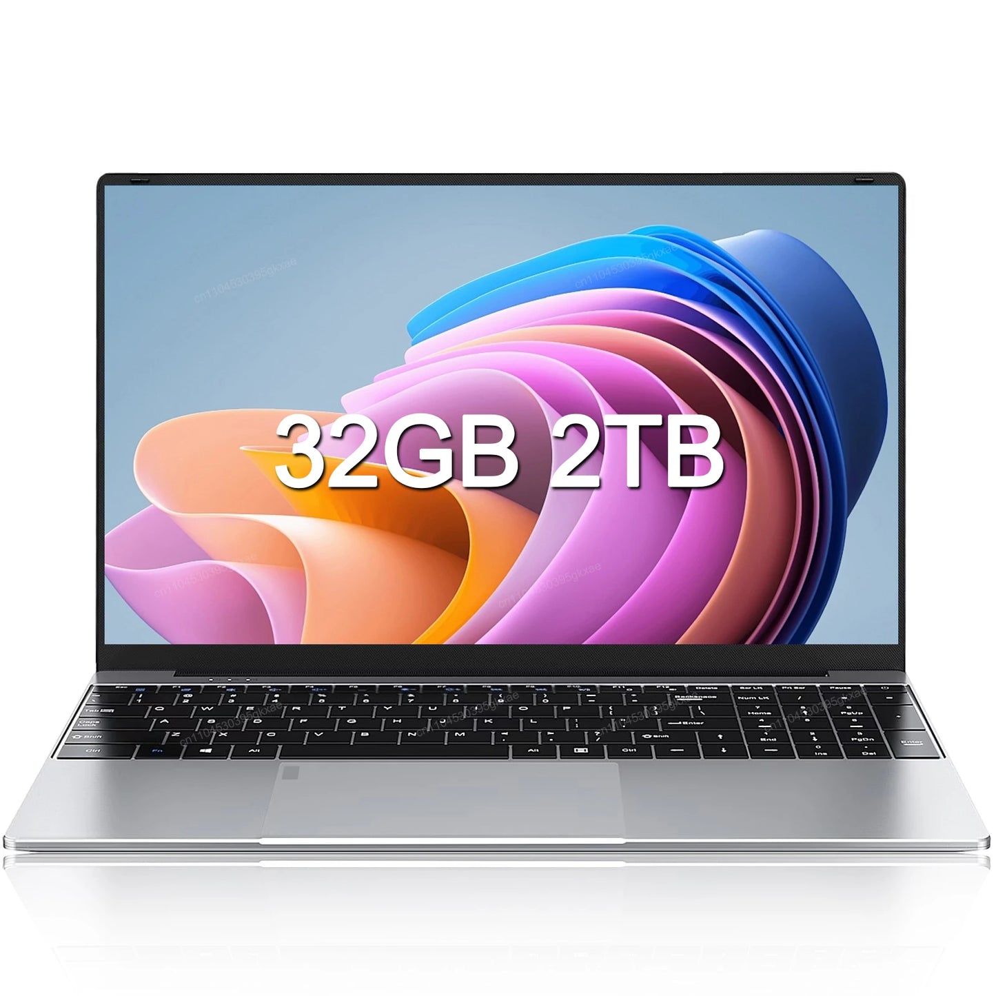Laptop 15,6 Pollici Con 32 Gb Ram E 2 Tb SSD Windows 11 Impronta Digitale Tastiera Retroilluminata