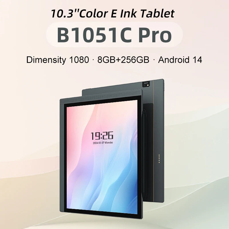 Bigme B1051C Pro Lettore Ebook A Colori E Ink Da 10,3 Pollici Android 14 Dimensity 1080 8GB RAM 256GB ROM
