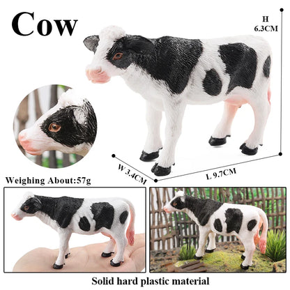 Oenux Modello Fattoria Fauna Selvatica Figurine Animali Per Bambini Regalo Educativo Interattivo