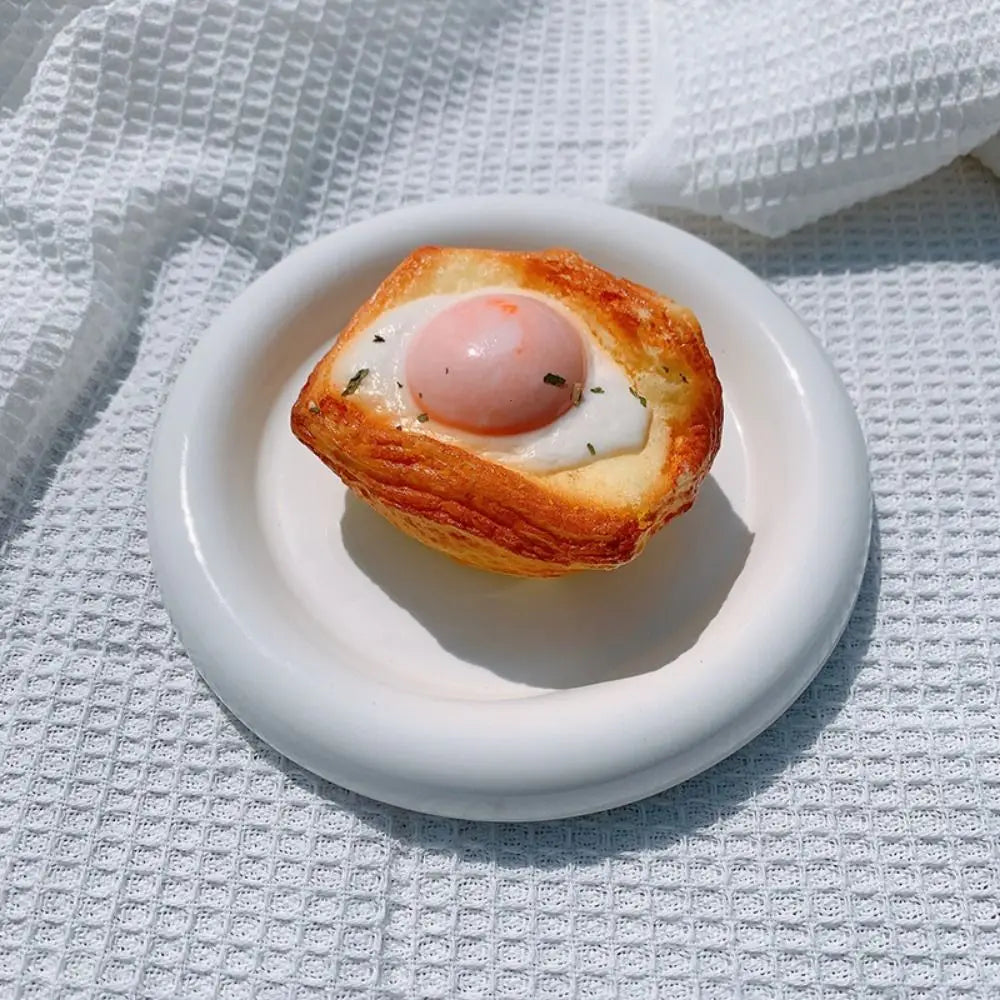 Giocattolo Antistress A Forma Di Ciambella Pane Tostato Simulazione Alimentare Maniabile