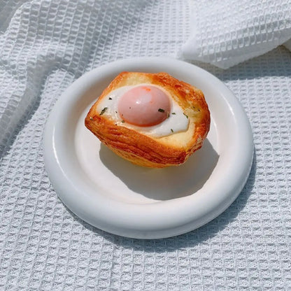 Giocattolo Antistress A Forma Di Ciambella Pane Tostato Simulazione Alimentare Maniabile