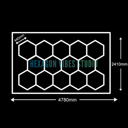 Luce Led Esagonale Da Soffitto 6500K Ultra Luminosa 2000 Lumen Per Garage Seminterrato E Palestra Casa 50000 Ore