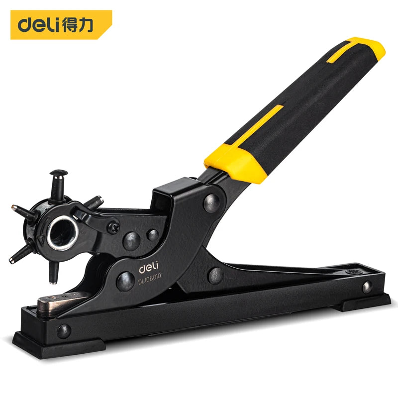 Pinza multifunzione per cintura in pelle, pinza per punzonatrice, per occhielli, cinturino per cinturino, pinza per punzonatura per lavorazione della pelle domestica, utensili manuali