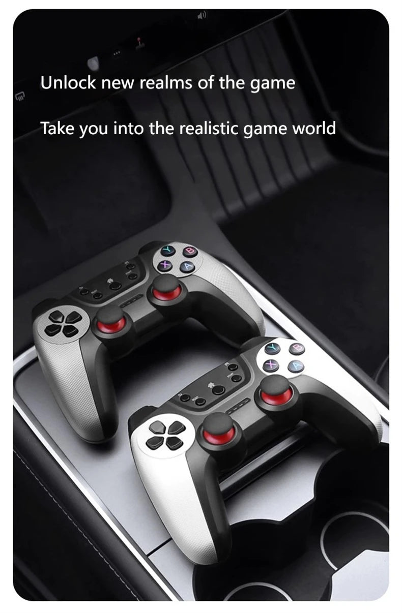 2025 NUOVO Controller di gioco USB wireless per Tesla Model Y/3/X/S Doppio lettore TV online PC PS3 Accessorio da gioco compatibile con vapore