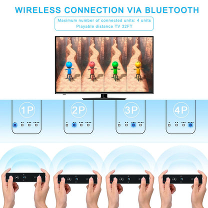 Set controller 2 in 1 per Nintendo Wii Joystick Motion Plus opzionale Gamepad remoto wireless con custodia in silicone Videogioco
