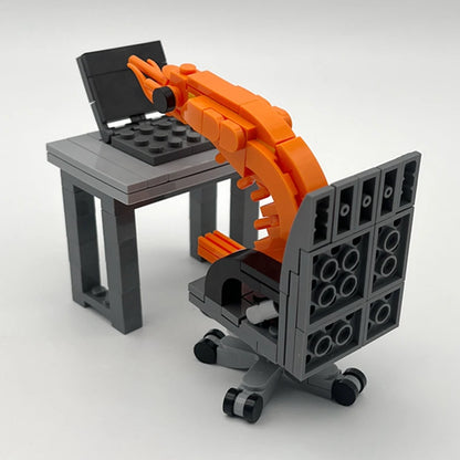 Kit Di Costruzione MOC Modellini Gamberetti Puzzle Da Assemblare Per Ragazzi Ragazze Creativo