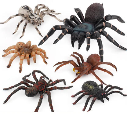 Ragno Finto 10 Cm Modello Realistico Per Scherzi Halloween Giocattolo Divertente Bambini