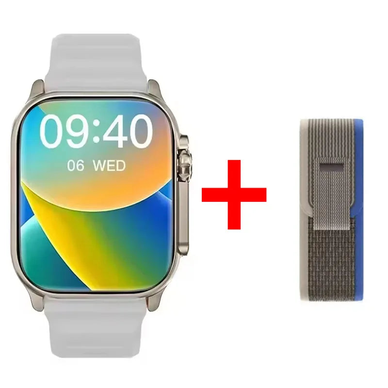 Nuovo Smartwatch 2026 Watch 10 Ultra 49mm con NFC, GPS, Chiamate Bluetooth, Musica BT, Giochi e Ricarica Wireless per Uomo e Donna