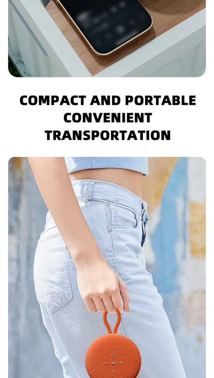Philips TAS1120 Altoparlante Bluetooth da 800 mAh, cassa audio impermeabile per interni ed esterni con ventosa e cordino, altoparlante portatile per esterni