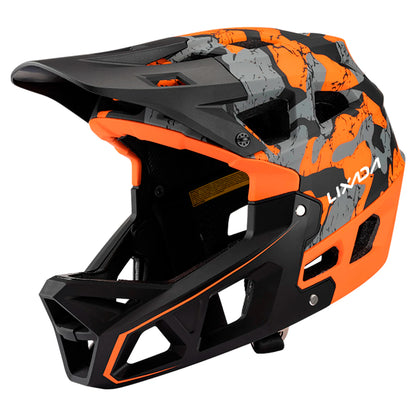 Casco Integrale Per Bici Da Montagna Discesa Adulti Protezione Elevata Leggerezza Comfort
