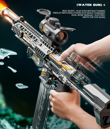 Pistola Ad Acqua Elettrica MK9 Con Luce A Induzione Giocattolo Estivo Per Bambini
