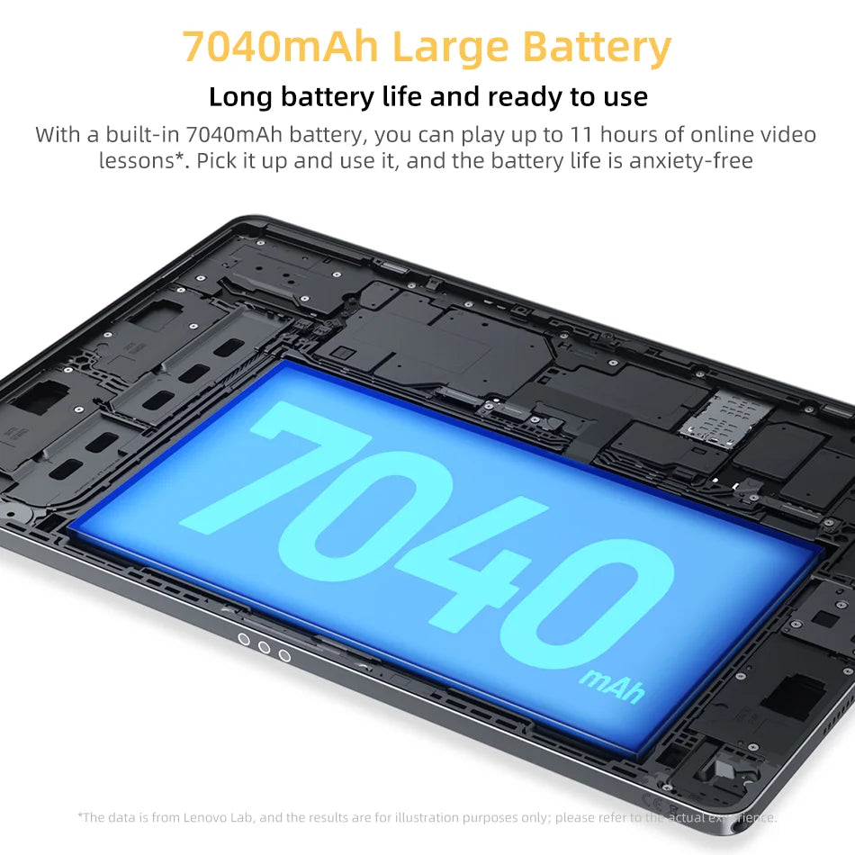 Lenovo Xiaoxin Pad 11 2025 Tablet 11 Pollici 2,5K Dimensity 6300, 128 O 256 GB, 7040 mAh, WiFi e Android Con Google Play