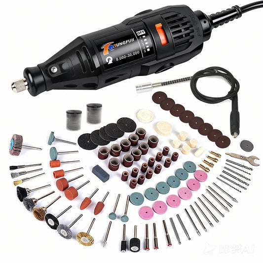Mini Incisore Per Trapano Elettrico Compatibile Utensili Rotanti Dremel 130 W 220 V