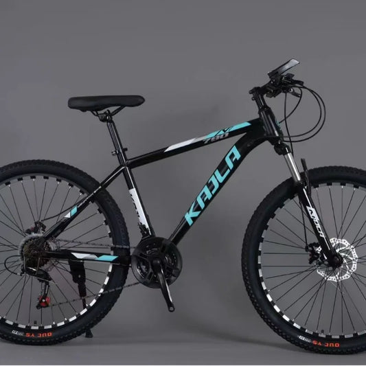 Mountain Bike Per Adulti 26 Pollici Trasmissione A 21 Velocità Telaio In Acciaio Rockbrook