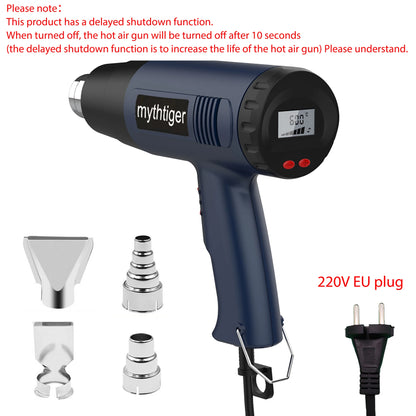 Pistola Termica 220V 2000W Variabile Avanzata Pistola ad Aria Calda Elettrica Avanzata con Temperature Regolabili