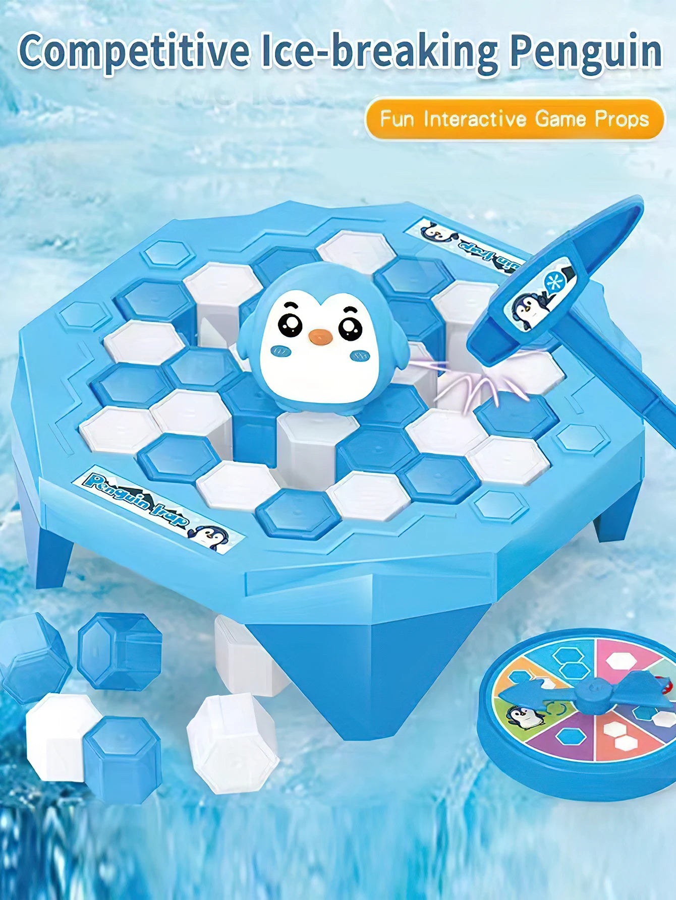 Gioco Da Tavolo Interattivo Il Pinguino Rompe Il Ghiaccio Per Bambini Genitore Figlio