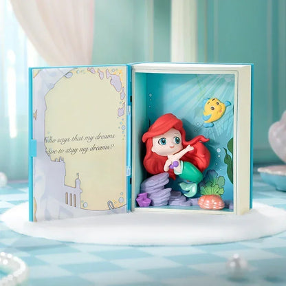 Pop Mart Disney Princess Fairy Tales Scene Sets Figura Da Scrivania PVC 9,5 cm Scatola Misteriosa