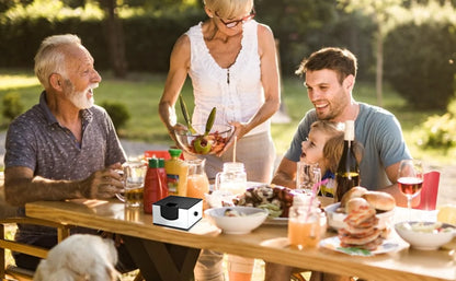 Fumatore Portatile Per Cocktail E Whisky Pistola Freddo Infusore Fumo Capacità 0,5 Litri Per Cucina Interni Ed Esterni