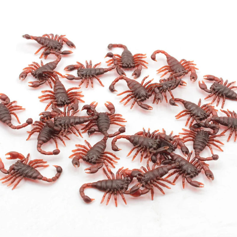 Insetti Finti Ragno Millepiedi Scorpione Plastica Bambini