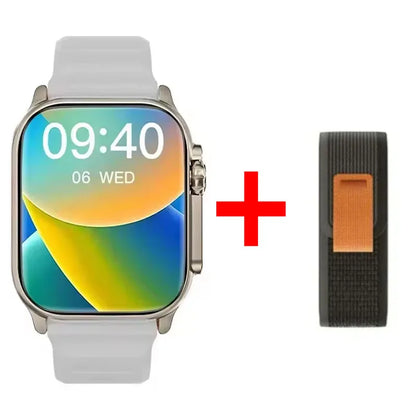 Nuovo Smartwatch 2026 Watch 10 Ultra 49mm con NFC, GPS, Chiamate Bluetooth, Musica BT, Giochi e Ricarica Wireless per Uomo e Donna
