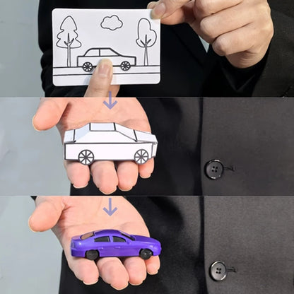 Trucco Di Magia Carte Che Appaiono Davanti Agli Occhi Giocattolo In Legno Per Spettacoli Di Magia