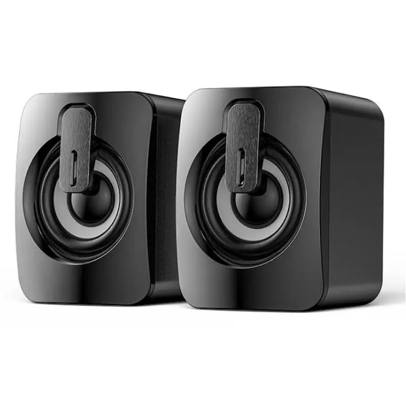 Altoparlanti per Computer, Sound Box PC HIFI Stereo con Microfono e Luce LED per Desktop, Altoparlanti RGB per Gaming con Audio Surround