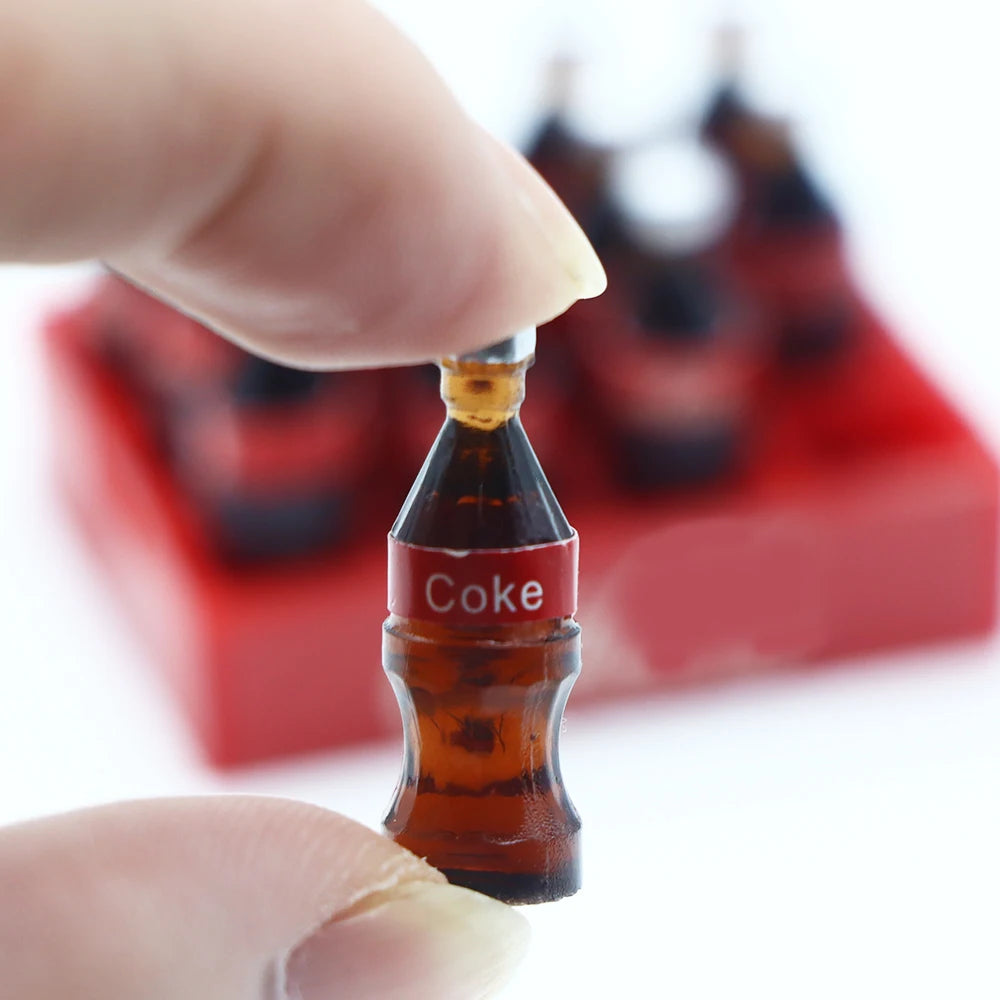 Set Da 13 Pezzi Mini Bottiglie Cola Per Casa Delle Bambole Accessori Cucina In Miniatura