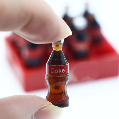 Set Da 13 Pezzi Mini Bottiglie Cola Per Casa Delle Bambole Accessori Cucina In Miniatura