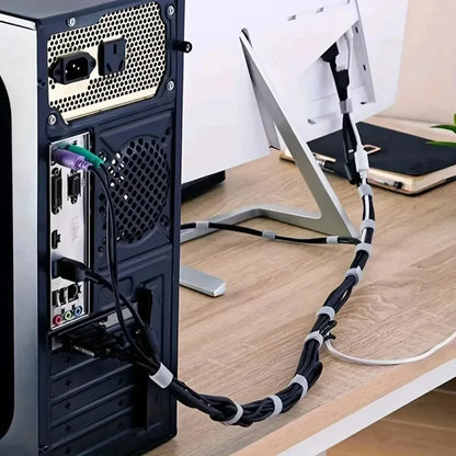3M Gancio e Anello di Fissaggio Organizzatore di Cavi Fascette Avvolgicavo Keeper Cavi USB Protezione di Gestione Auricolare Mouse Fascette